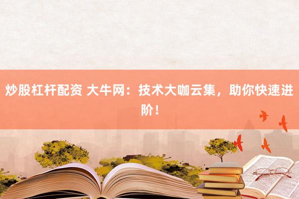 炒股杠杆配资 大牛网：技术大咖云集，助你快速进阶！